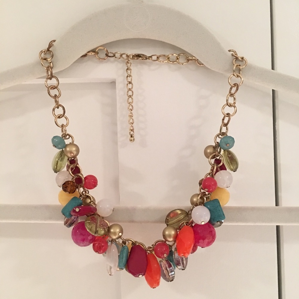 Colorful statement necklace ❤️ - Picture 2 of 5